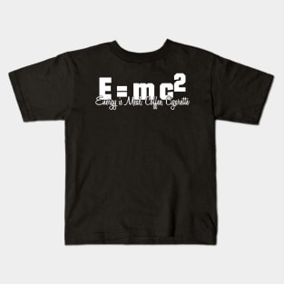 Emc2 front - dark Kids T-Shirt